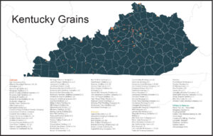 KY Grain Map