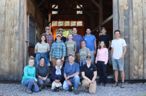 Indiana Ag Professionals visited Daniel Mays Farm Maine

