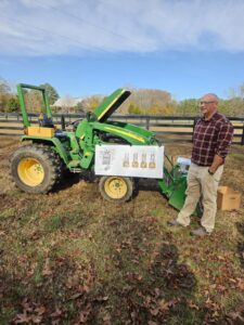 Farm tractor workshop