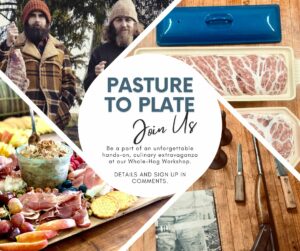 Pasture to Plate Event at Woodland Ridge