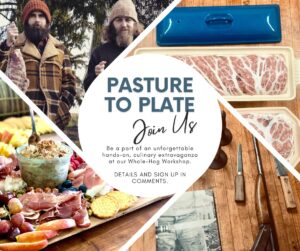 Pasture to Plate Event at Woodland Ridge