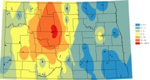 Fig 3. Little Brown bat Heat Maps Based on Acoustic and Capture Data.