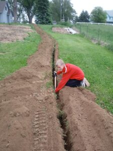 Cleaning Out The Trench