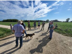 ECs learn from The Settlages- discussing lane renovations and well improvements to increase grazable acres