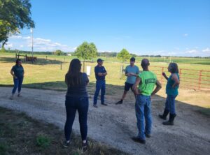 ECs gather at Bair Trax Farm