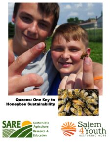 Salem4Youth participants in Honeybee project