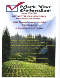 Low country agribusiness tour flyer