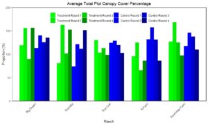 total plant canopy plot